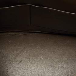 Pre Owned Celine Tricolor Leather Medium Trapeze Top Handle Bag