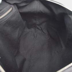 Pre Owned Celine Black Suede Leather Duffle Bag