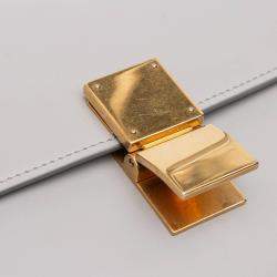 Pre Owned Celine Grey Medium Calfskin Classic Box