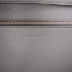 Pre Owned Celine Grey Medium Calfskin Classic Box