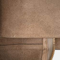 Pre Owned Celine Brown Mini Grained Calfskin Belt Bag