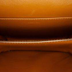 Pre Owned Celine Brown Teen Calfskin Classic Box