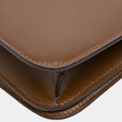 Pre Owned Celine Brown Teen Calfskin Classic Box