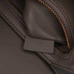 Pre Owned Celine Brown Teen Shiny Calfskin Triomphe Crossbody