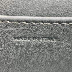 Pre Owned Celine Blue Teen Liege Calfskin Classic Box