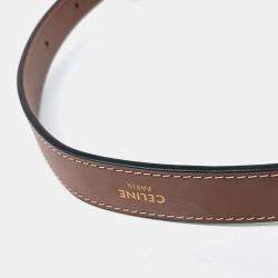 Pre Owned Celine Brown Coated canvas Heloise hobo bag