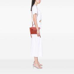 Pre Owned Celine Orange Nano Grained Calfskin Belt Bag