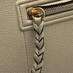 Pre Owned Celine Green Medium Leather Luggage Phantom Tote