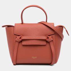 Pre Owned Celine Pico Grained Calfskin Belt Bag