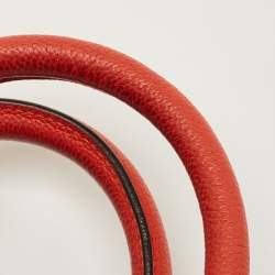 Pre Owned حقيبة يد سيلين ميني لاغيدج جلد برتقالي داكن