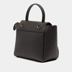 Pre Owned Celine Black Nano Grained Calfskin Belt Bag