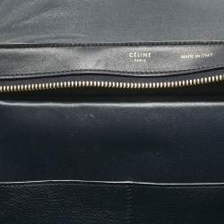 Pre Owned حقيبة سيليـن صغيرة يد علوية جلد ثلاثية الألوان وجلد الثعبان ترابيض