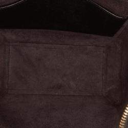 Pre Owned Celine Black Micro Grained Calfskin Belt Bag