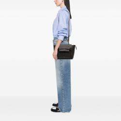 Pre Owned Celine Black Micro Grained Calfskin Belt Bag