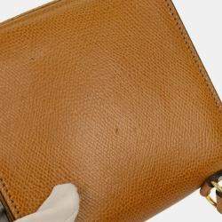 Pre Owned Celine Brown Leather Handbag JM13