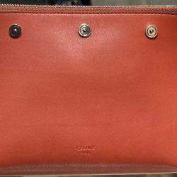 Pre Owned Celine Sailor Calfskin Clutch Bag