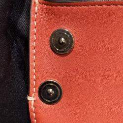 Pre Owned Celine Sailor Calfskin Clutch Bag