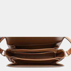 Pre Owned Celine Stripes Medium Triomphe Bag