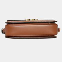 Pre Owned Celine Stripes Medium Triomphe Bag