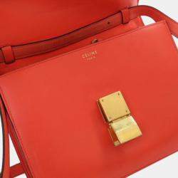 مملوكة مسبقًا Celine Medium Calfskin Classic Box