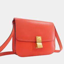 مملوكة مسبقًا Celine Medium Calfskin Classic Box