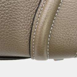 Pre Owned Celine Luggage Shopper Suri Leather Size Micro