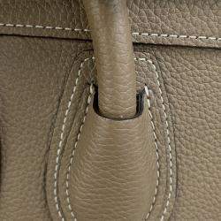 Pre Owned Celine Luggage Shopper Suri Leather Size Micro