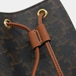 Pre Owned Celine Canvas Celine Triumph Micro Sailor