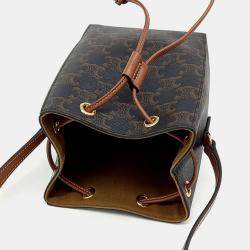 Pre Owned Celine Canvas Celine Triumph Micro Sailor