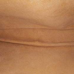 Pre Owned Celine Brown Shearling and Leather Romy Shoulder Bag