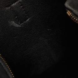 Pre Owned Celine Black Leather Nano Luggage Tote