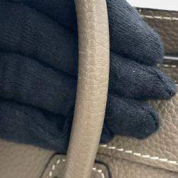 Pre Owned Celine Luggage Shopper Suri Leather Size Nano