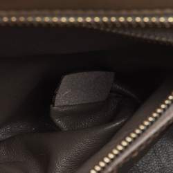 Pre Owned Celine Multicolor Leather Mini Luggage Tote