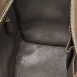 Pre Owned Celine Multicolor Leather Mini Luggage Tote