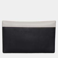 Pre Owned Mix Materials Envelope Clutch