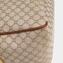 Pre Owned Celine Beige Canvas Macadam Boogie Tote Handbag