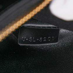 Pre Owned Celine Black Small Leather 16 Satchel
