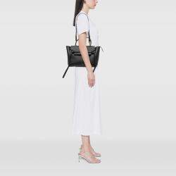 Pre Owned Celine Black Mini Grained Calfskin Belt Bag