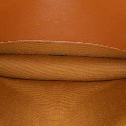 Pre Owned Celine Brown Triomphe Coated Canvas Triomphe Multi Pochette Satchel