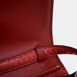 Pre Owned Celine Medium Python Box Bag