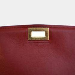 Pre Owned Celine Medium Python Box Bag