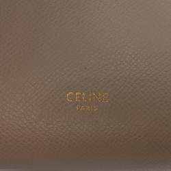 Pre Owned Celine Brown Nano Grained Calfskin Belt Bag