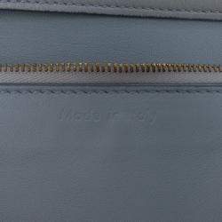 Pre Owned Celine Grey Medium Calfskin Classic Box