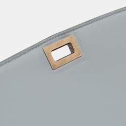 Pre Owned Celine Grey Medium Calfskin Classic Box