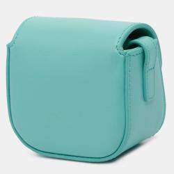 Pre Owned Celine Blue Leather Triomphe AirPods Case