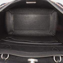 Pre Owned Celine Pink Micro Tweed Belt Satchel