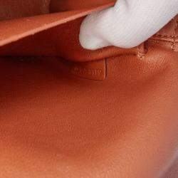 Pre Owned Celine Brown Small Leather Crecy Flap Crossbody