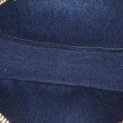 Pre Owned Celine Blue Denim Ava Shoulder Bag