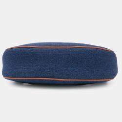 Pre Owned Celine Blue Denim Ava Shoulder Bag
