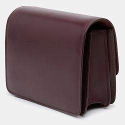Pre Owned Celine Red Small Calfskin Classic Box